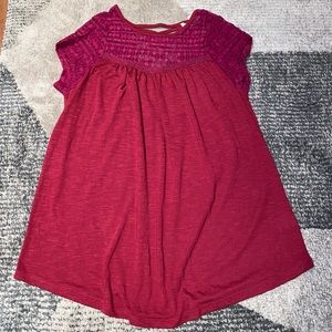 Love fire shirt with lace